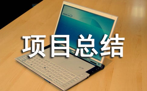 項(xiàng)目總結(jié)報(bào)告范文