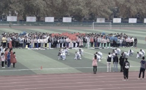 熱鬧的操場作文200字