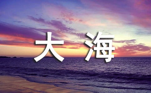 描述大海的唯美句子短句