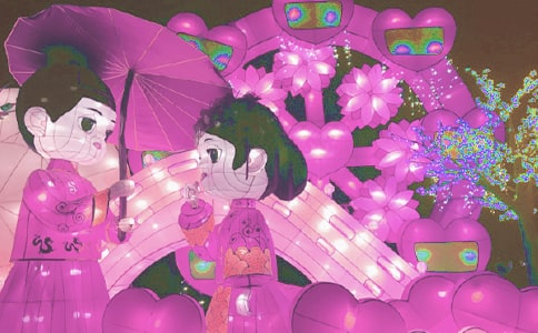 花燈大會六年級作文