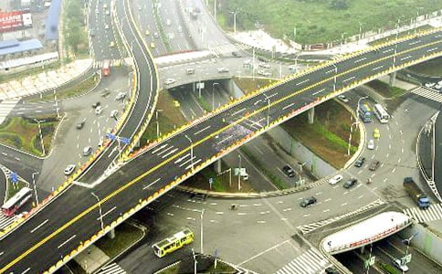 我愛家鄉(xiāng)的立交橋作文