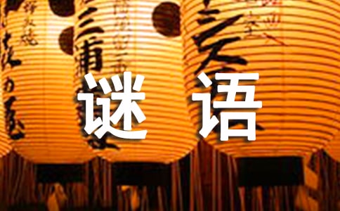兒童經(jīng)典謎語大全