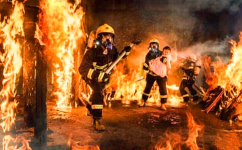 消防員——我心中的大英雄