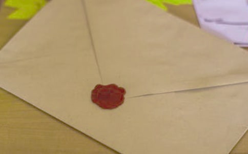 男生寫給女生情書信封