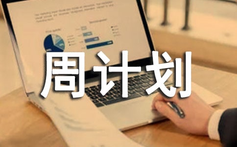 一周總結(jié)下周計劃簡短